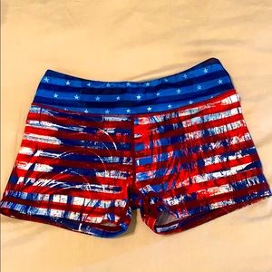 IAB workout shorts patriot